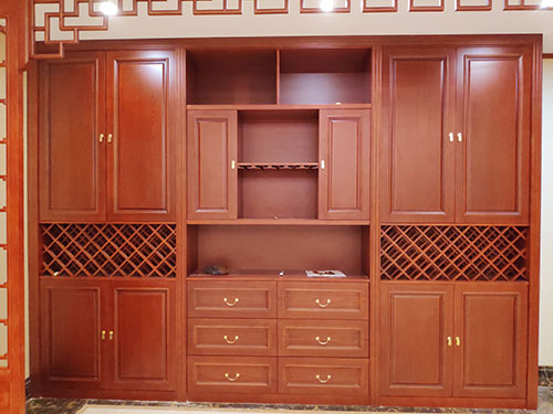 开州中式家居装修之中式酒柜装修效果图