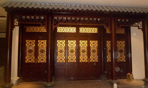 开州传统仿古门窗浮雕技术制作方法